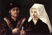 GOSSAERT, Jan (Mabuse) An Elderly Couple cdfg china oil painting reproduction